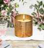 Gold Iron Candle Holder
