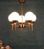 Gold Iron Chandelier
