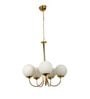 Gabrielle Gold Iron Globe Chandelier