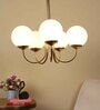 Gabrielle Gold Iron Globe Chandelier