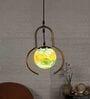 Manderley Gold Iron Hanging Light