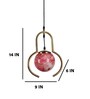 Naxos Gold Iron Hanging Light