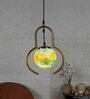 Manderley Gold Iron Hanging Light