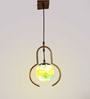 Manderley Gold Iron Hanging Light