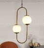 Larisso Gold Iron Hanging Light