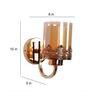 Bunsen Gold Iron Wall Sconces
