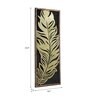 Gold Iron Feather Metal Wall Art