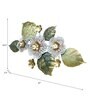 Iron Gold Floral Metal Wall Art