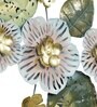 Iron Gold Floral Metal Wall Art