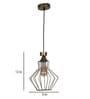 Boris Gold Iron Hanging Light