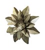 Gold Iron Gold Flower Wall Art