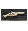 Wrought Iron Short Gun In Golden Wall Art
