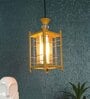 Gold Iron Hanging Light