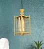 Gold Iron Hanging Light