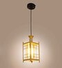 Gold Iron Hanging Light