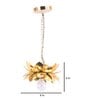 Alba Gold Iron Hanging Light