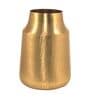 Gold Iron Metal Hammered Flower vase (11.31 inch )