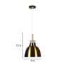 Nayla Gold Iron Hanging Light
