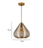 Meville Gold Iron Hanging Light