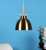 Nayla Gold Iron Hanging Light