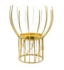 Golden Table Iron Candle Holder