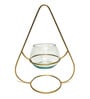 Gold Iron Table Tea Light Holder