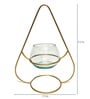 Gold Iron Table Tea Light Holder