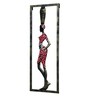 Gold Iron Tribal Lady Metal Wall Art
