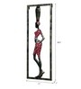 Gold Iron Tribal Lady Metal Wall Art