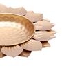 Hammered Gold FLower Urli Set of 3