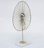 Gold Iron Ved Table Decor Showpiece 