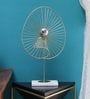 Gold Iron Ved Table Decor Showpiece 