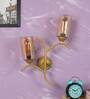 Gold Metal Novelty Wall Light (Gold)