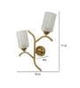 Frappe Metal Novelty Wall Light (Gold)