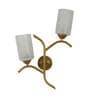 Frappe Metal Novelty Wall Light (Gold)