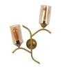 Gold Metal Novelty Wall Light (Gold)