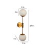 Starlet Metal Novelty Wall Light (Antique Gold)