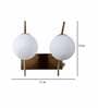 Carolie Metal Novelty Wall Light (Antique Gold)