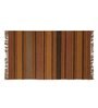 Gold Jute Reversible Hand Woven 5 x 3 Feet Dhurrie