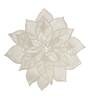Petals (12x18) Gold Leather (Set of 6) Placemat