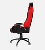 Gold Leatherette Gaming Chair in Red & Black Colour