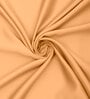 Gold lightweight Satin Solids 5ft Light Filtering Rod Pocket Window Curtains (2 Pcs)