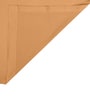 Gold lightweight Satin Solids 7ft Light Filtering Rod Pocket Door Curtains (2 Pcs)