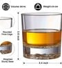 Gold Lion Label 300Ml Borosilicate Glass (Set Of 6 ) Whiskey Glasses