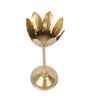 Gold Lotus Candle Holder Set of 3
