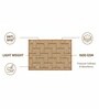 Gold Geometric Microfiber 24X16 Inches Anti-Skid Door Mat