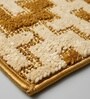 Gold Abstract Microfiber 24X16 Inches Anti-Skid Door Mat