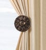 Gold Matt Iron 4 Pc Iron Tie Back Hook Set