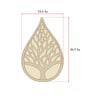 Gold MDF Tree Treasure Wooden Wall Art