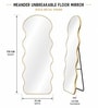 Gold Meander Floor Mirror (170 x 70) CM